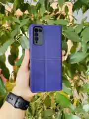 Фиолетовый чехол книжка elitcase для Honor 10X Lite / Хонор 10Х лайт