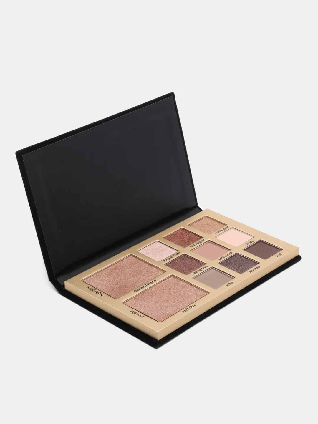 Разноцветный lavellecollection Палетка тени для век, пудра и скульптор FRABJOUS, 01 natural