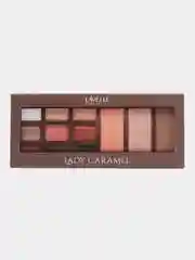 Разноцветный lavellecollection Палетка для макияжа, Lady caramel, тон 01 fudge