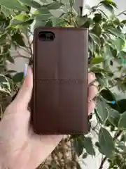 Тёмно-коричневый чехол книжка elitcase для Apple iPhone 7 и 8 и SE2 и SE 2022 / Айфон 7 и 8 и SE2 и SE 2022