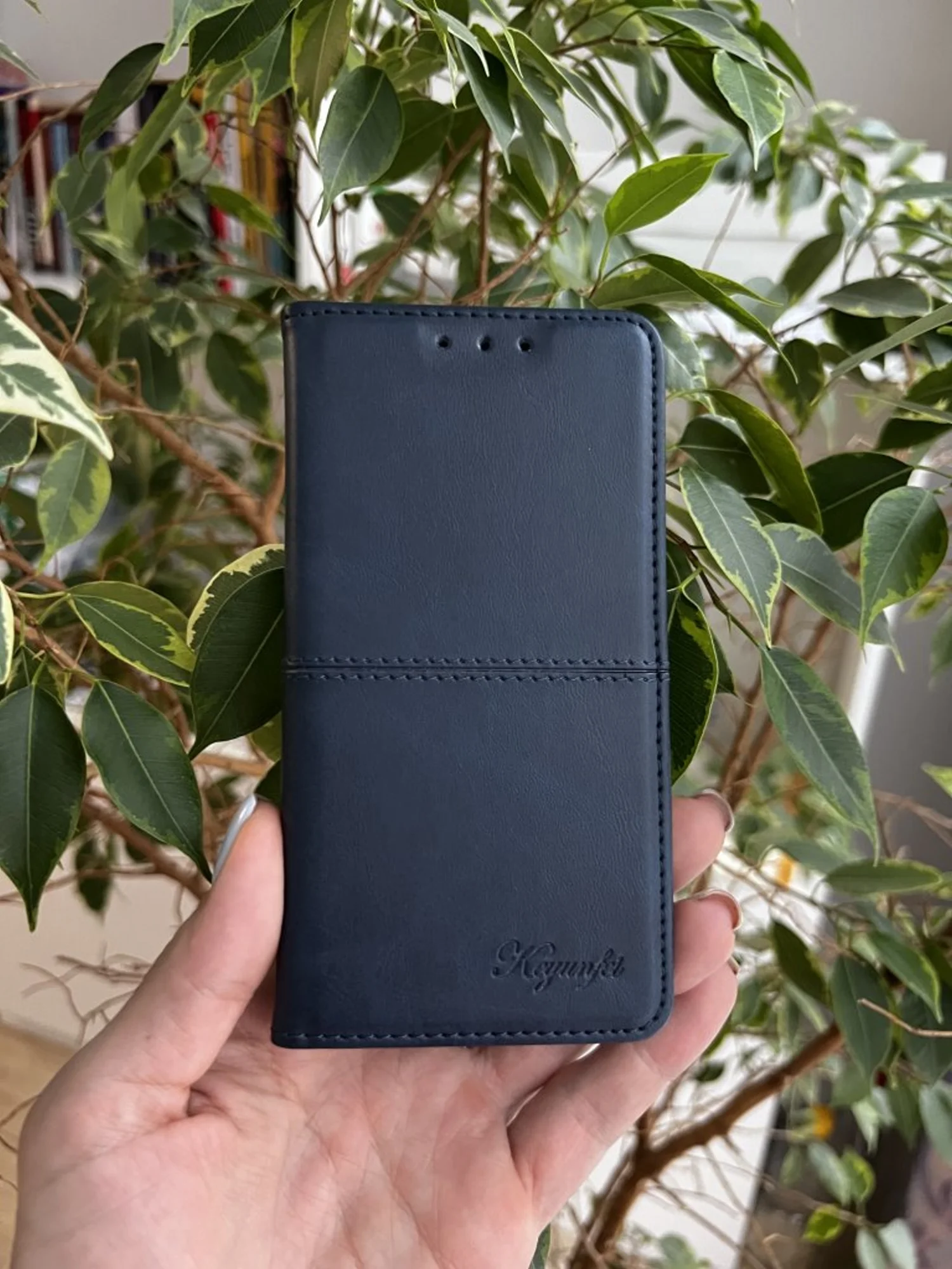 Синий чехол книжка elitcase для Apple iPhone 7 и 8 и SE2 и SE 2022 / Айфон 7 и 8 и SE2 и SE 2022
