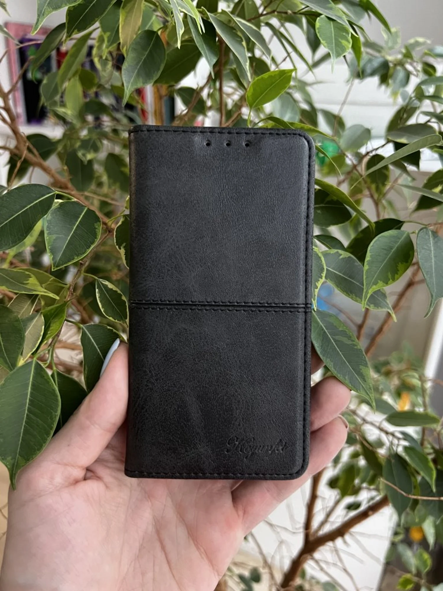 Черный чехол книжка elitcase для Apple iPhone 7 и 8 и SE2 и SE 2022 / Айфон 7 и 8 и SE2 и SE 2022