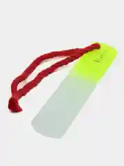 Желтый стеклянная пилка для педикюра Velganza