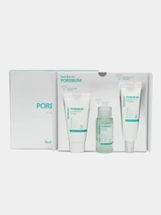 Набор миниатюр с энзимами для сужения пор Real Barrier Porebium Starter Kit, 3 предмета