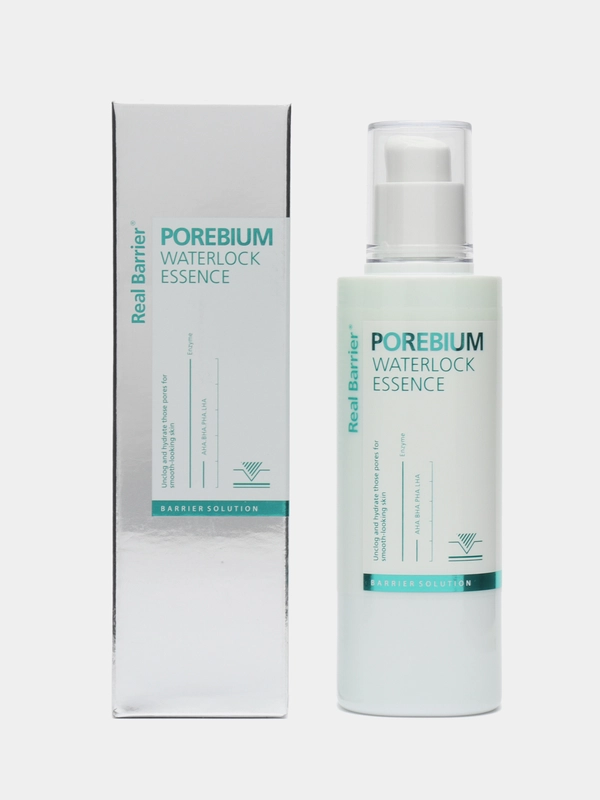 Энзимная эссенция для сужения пор Real Barrier Porebium Water Lock Essence, 110 мл