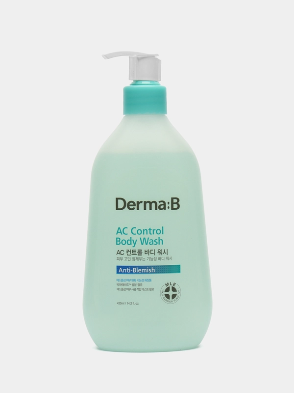 Ламеллярный гель для душа против воспалений Derma:B AC Control Body Wash, 420 мл