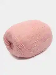 Кораллово-розовый пряжа Норка Синяя Этикетка