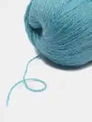 Бирюзовый пряжа Норка Синяя Этикетка