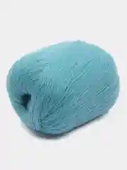 Бирюзовый пряжа Норка Синяя Этикетка