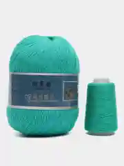 Лайм пряжа Норка Синяя Этикетка