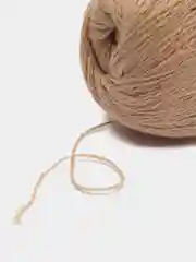 Песочный хаки пряжа Норка Синяя Этикетка