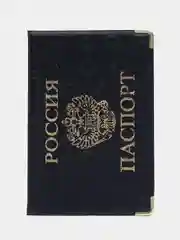 Синий обложка на паспорт
