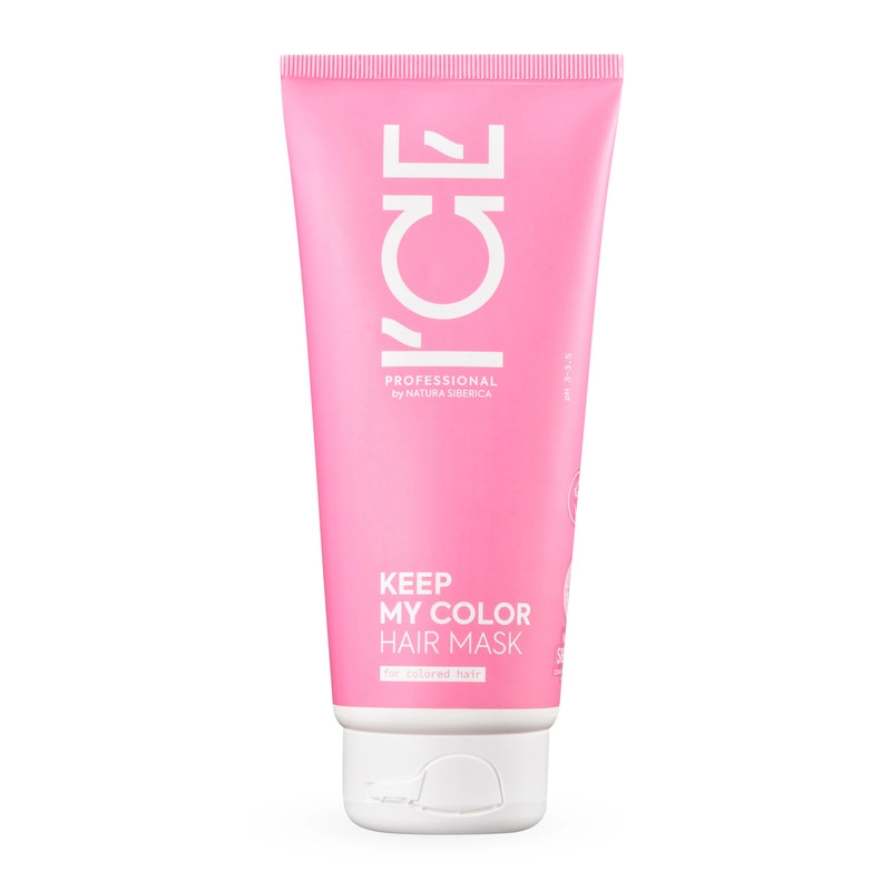 Маска для окрашенных и тонированных волос ICE Professional KEEP MY COLOR, 200 мл