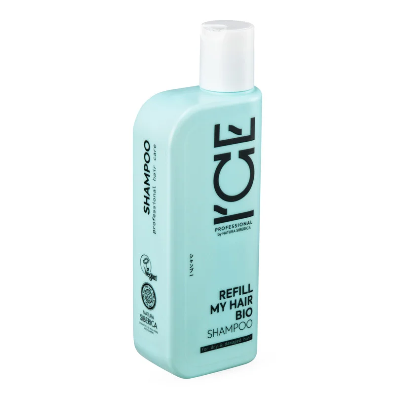 Шампунь для сухих и повреждённых волос ICE Professional by Natura Siberica REFILL MY HAIR