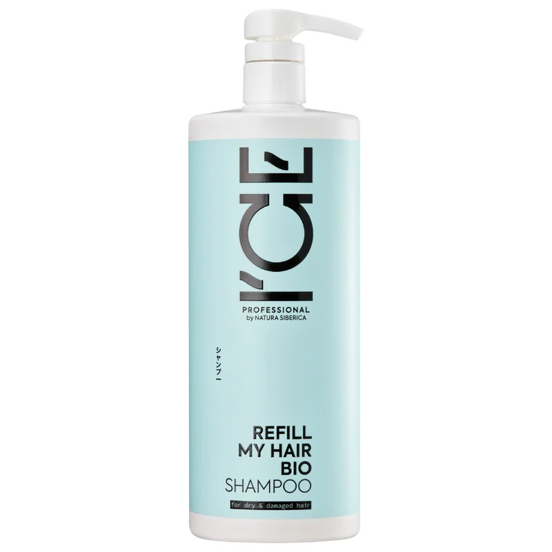 Шампунь для сухих и повреждённых волос ICE Professional by Natura Siberica REFILL MY HAIR