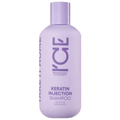 Шампунь для повреждённых волос ICE Professional Take It Home Keratin Injection, 250 мл