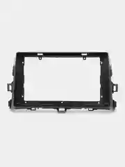 Черный рамка для автомагнитолы переходная 9" TOYOTA Corolla 2007-2011