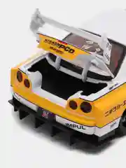 Белый масштабная металлическая модель авто 1:24 NISSAN Skyline GT-R R34 Sport