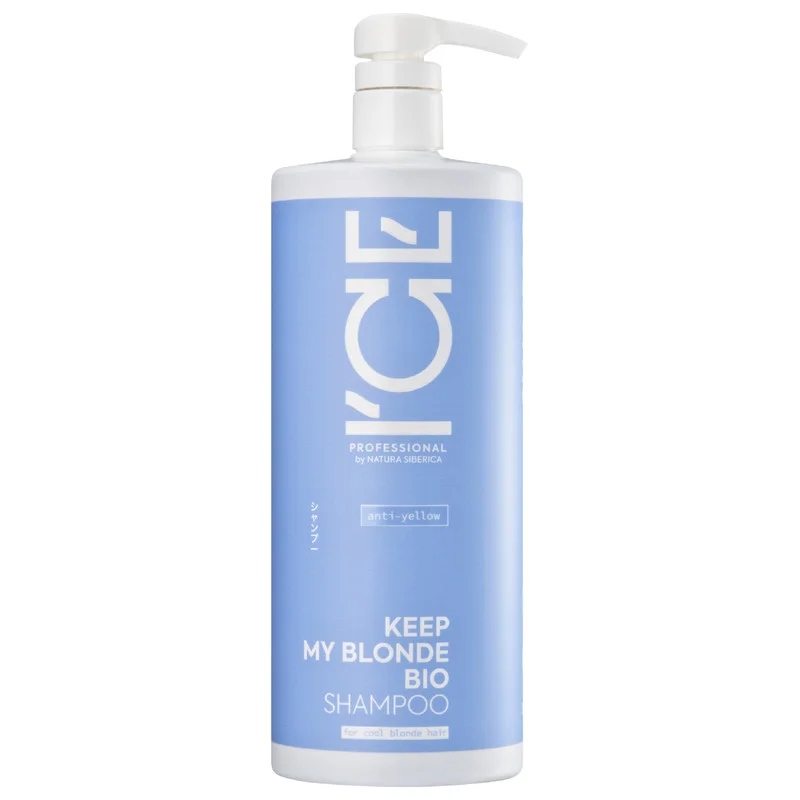 Тонирующий шампунь для светлых волос ICE Professional KEEP MY BLONDE