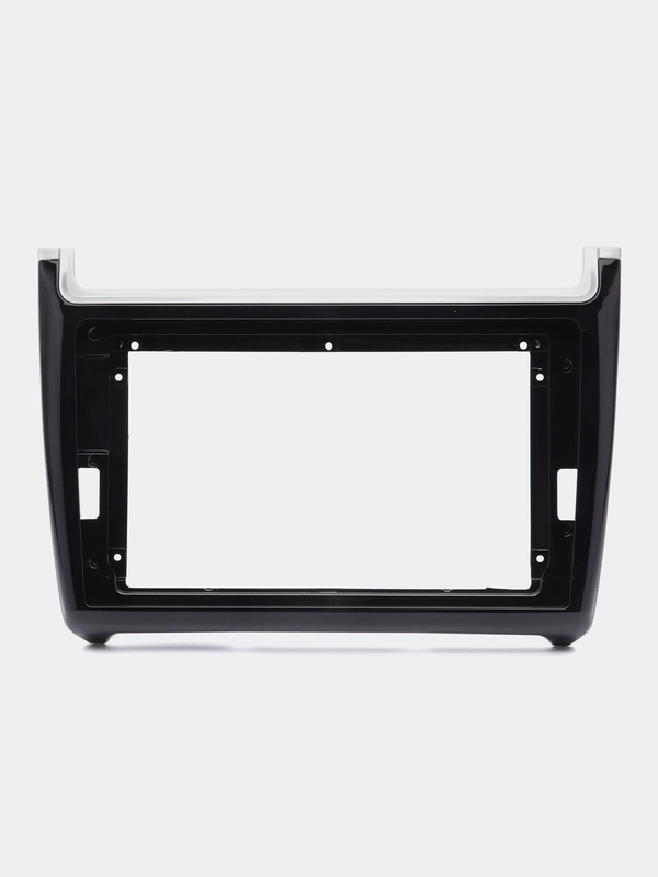 Рамка для автомагнитолы переходная 9" VOLKSWAGEN Polo седан V 2010-2020 черная