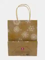 Пакеты новогодние подарочные мужчине, женщине, набор 10 штуки 18x10x23 см Золотая Сказка