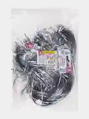 Дождик новогодний для фотозоны набор 5 штук, украшения декор 10 см х 2 м Золотая Сказка