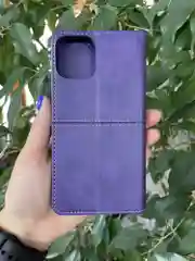 Фиолетовый чехол книжка elitcase для Apple iPhone 12 и 12 Pro / Айфон 12 и 12 Про