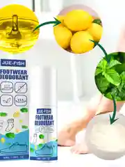 Белый дезодорант для обуви / спрей от пота для обуви / спрей от запаха обуви