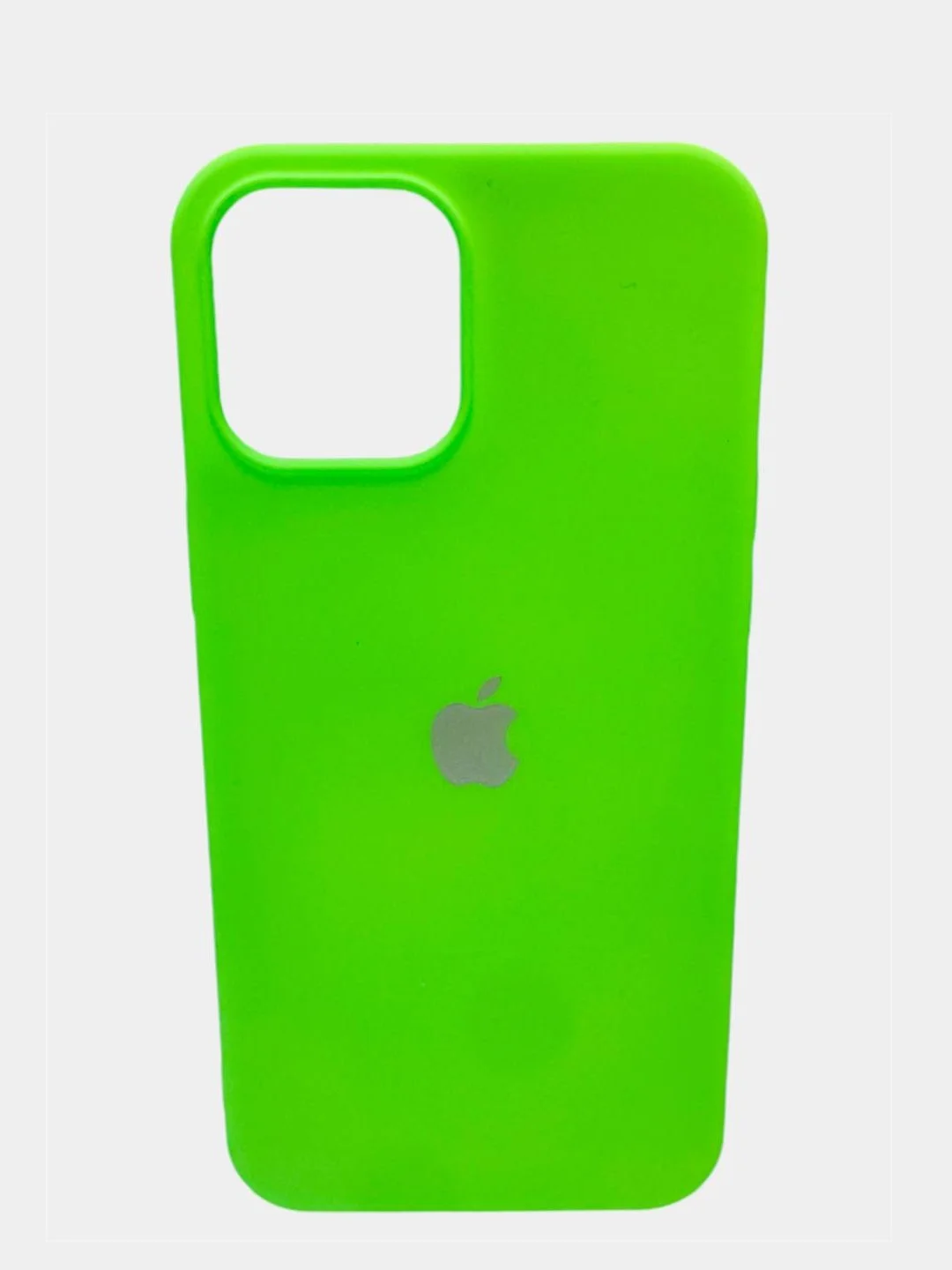 Салатовый чехол Soft - Touch для iPhone 12 Pro Max