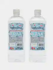 Вода дистиллированная, 1 л, ГОСТ, для автомобилей, утюгов, парогенераторов