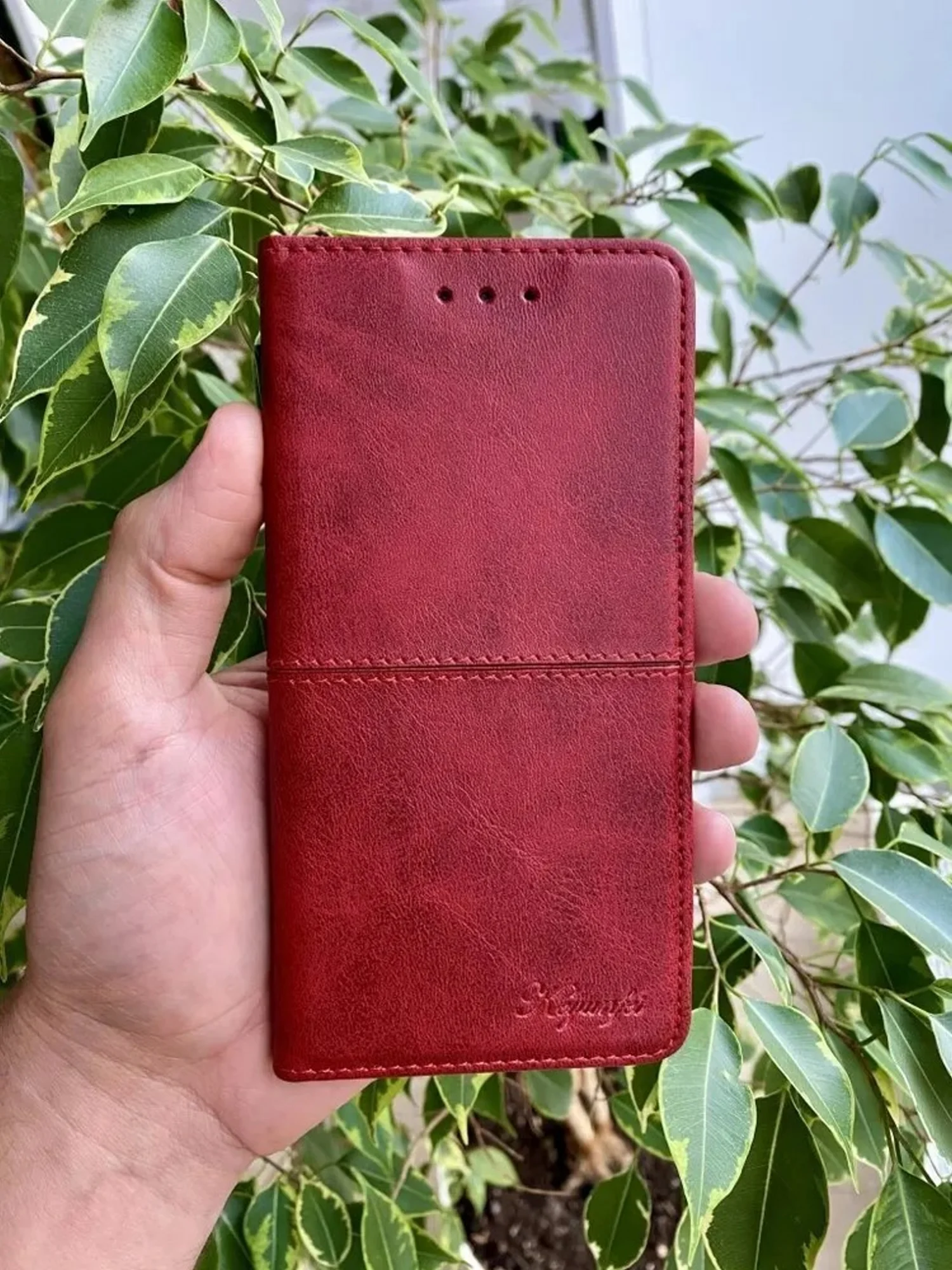 Красный чехол книжка elitcase для Apple iPhone 11 / Айфон 11