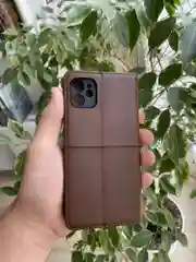 Тёмно-коричневый чехол книжка elitcase для Apple iPhone 11 / Айфон 11