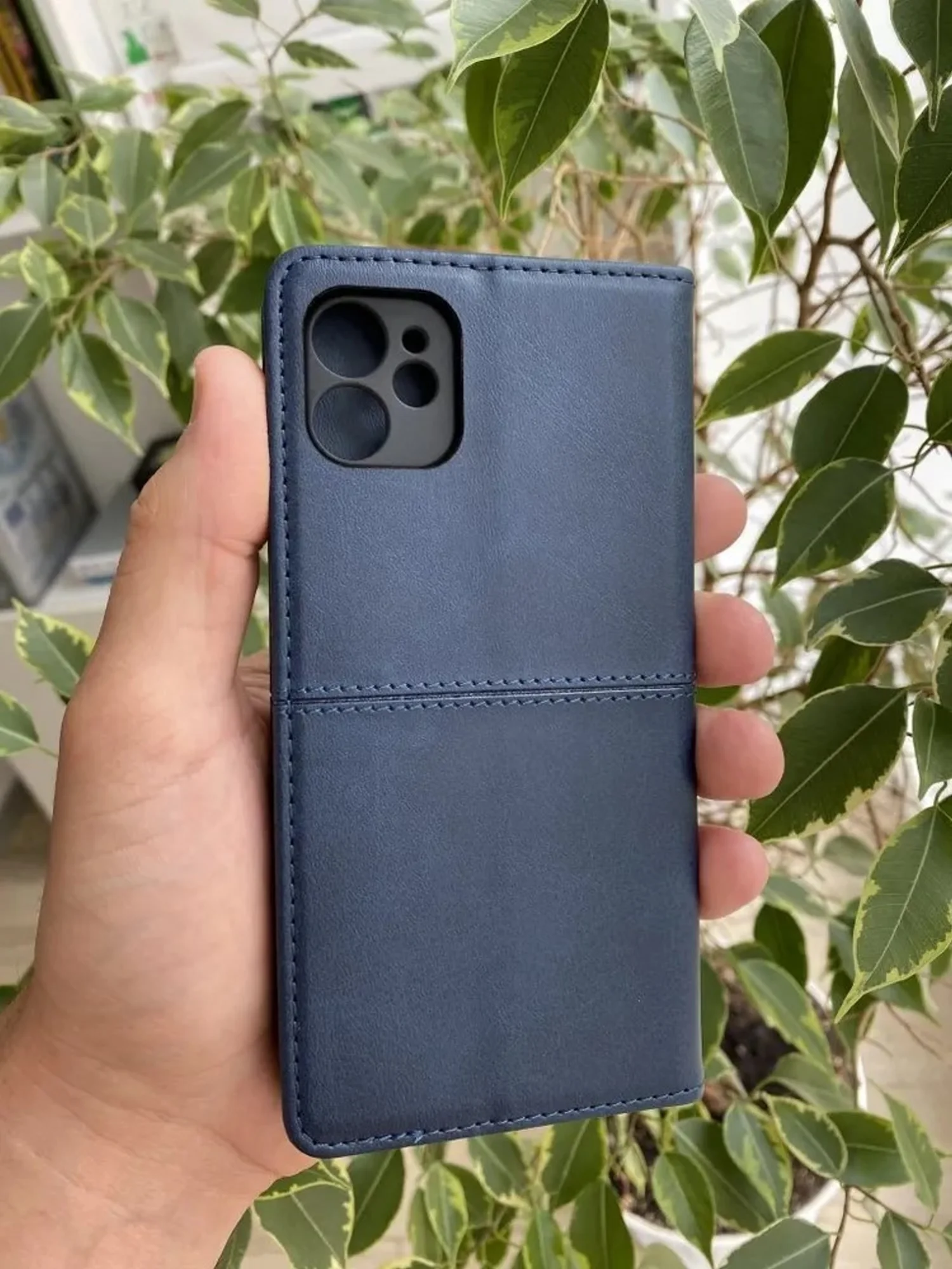 Синий чехол книжка elitcase для Apple iPhone 11 / Айфон 11