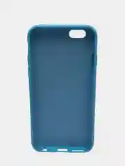 Голубой чехол Soft - Touch для iPhone 6 / 6S / 7 / 8