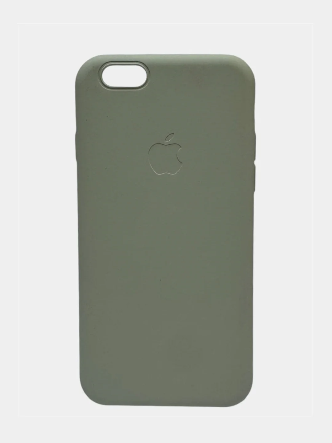 Серый чехол Soft - Touch для iPhone 6 / 6S / 7 / 8
