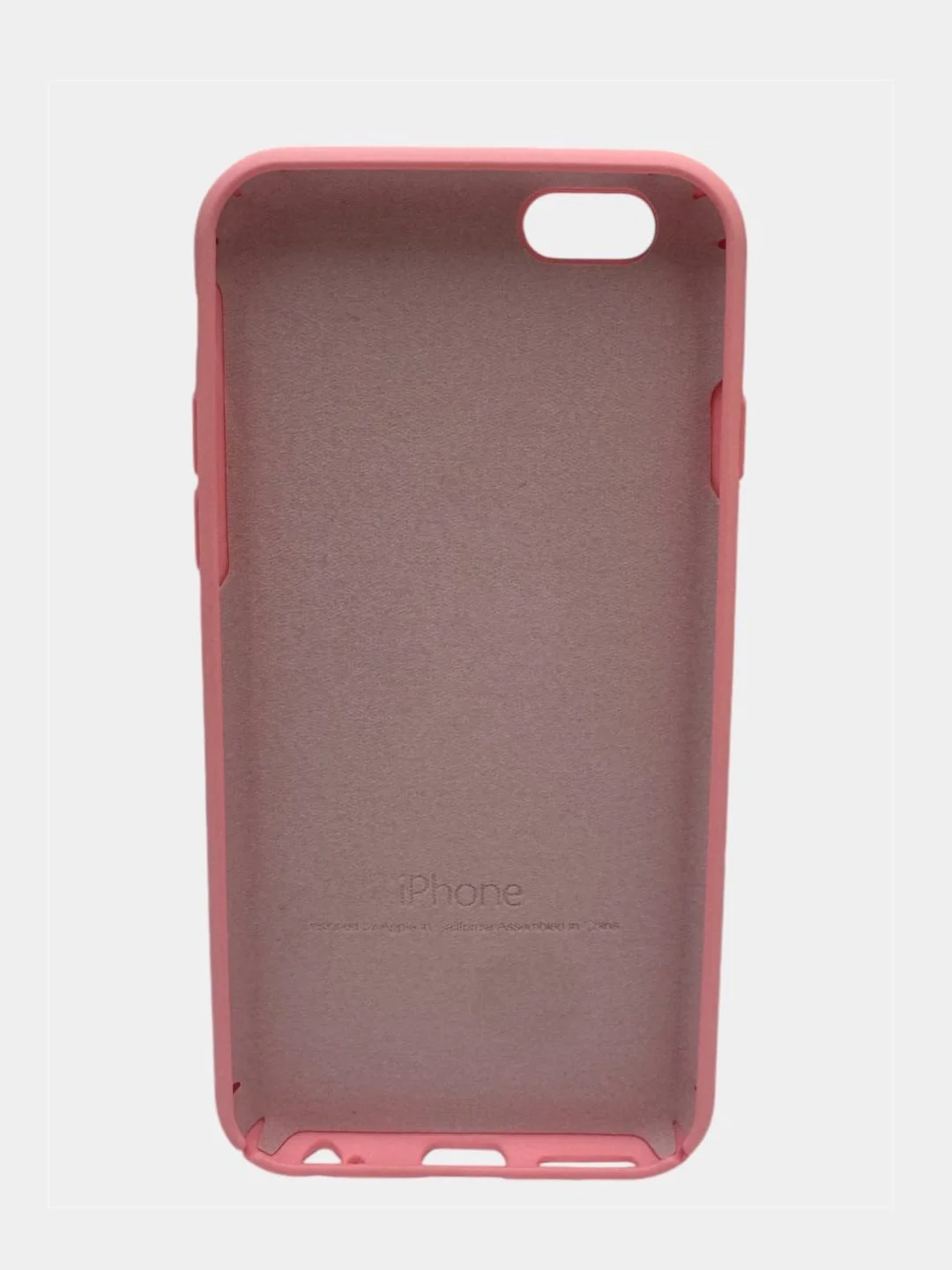 Розовый чехол Soft - Touch для iPhone 6 / 6S / 7 / 8