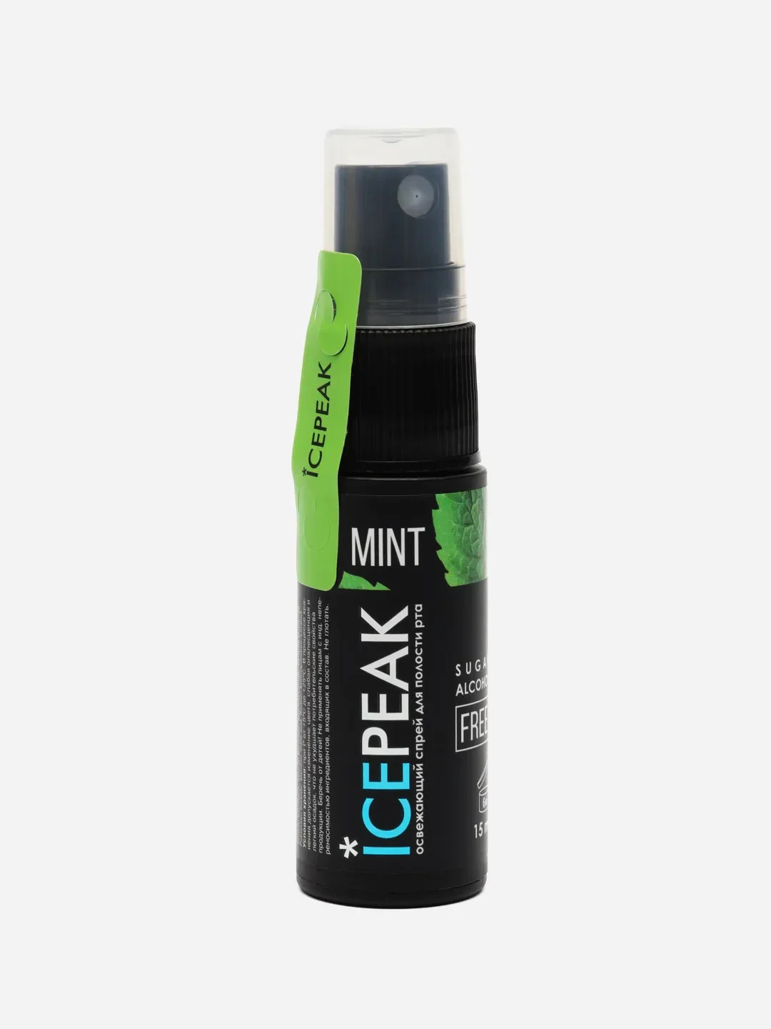 Спрей освежитель для рта ICEPEAK, со вкусом мяты, 15 мл