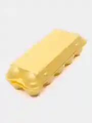 Желтый контейнер для 10ти куриных яиц