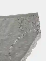 Конфетный женские трусы, слипы, набор из 5 штук, хлопок 95 %, спандекс 5 %