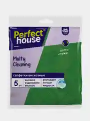 Салфетки вискозные PERFECT HOUSE Multy Cleanning, 5 штук