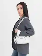 Белый сумка кросс боди маленькая через плечо