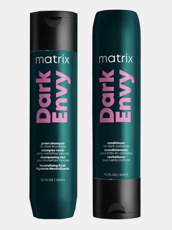 Комплект для нейтрализации красных оттенков Matrix Dark Envy ш 300мл + к 300мл