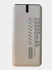 Power Bank 20000 мАч, быстрая зарядка, 22.5W, 2 USB разъема для зарядки + Type-C