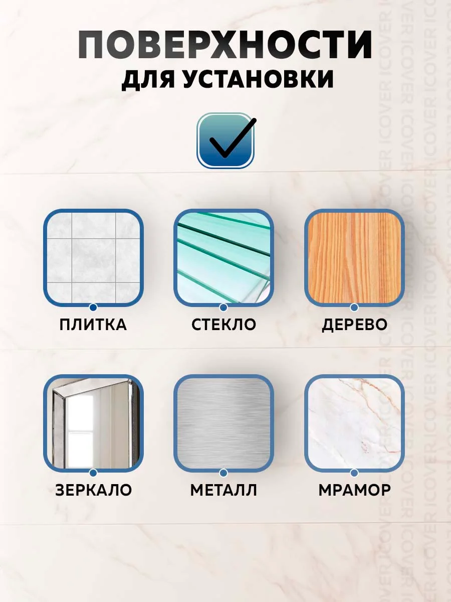 Полка для ванной угловая 3 секции Ridberg (Black)