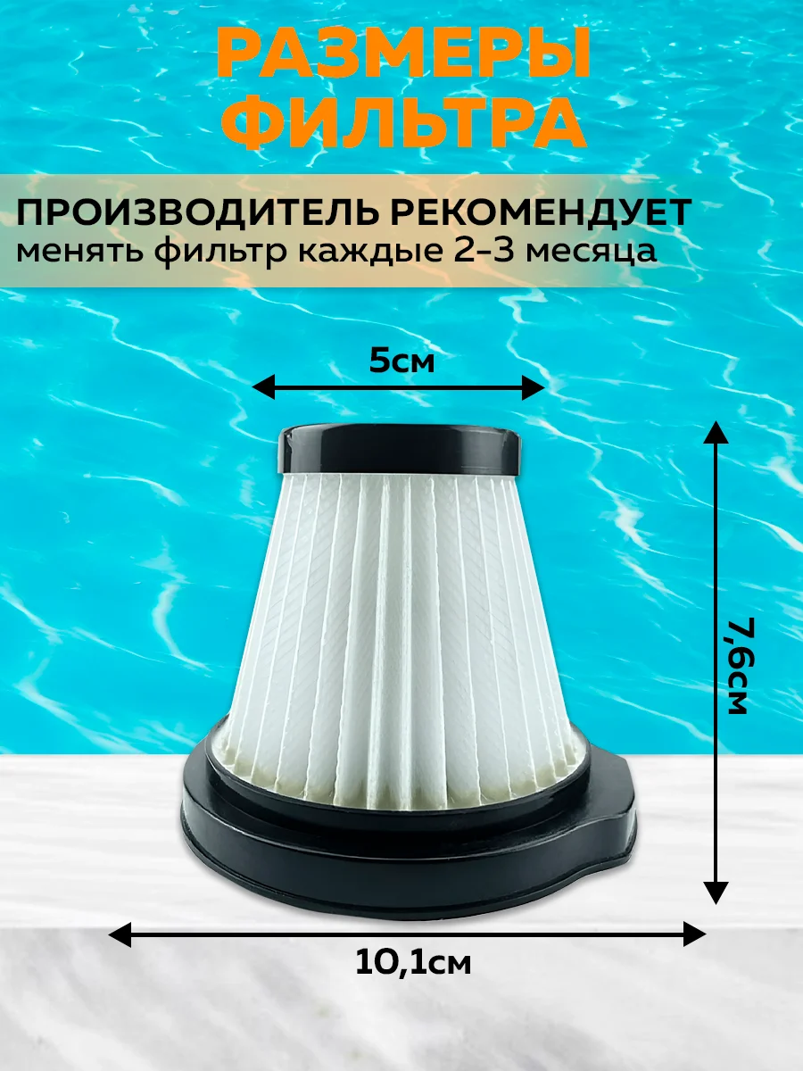 Набор НЕРА-фильтров для пылесоса Deerma DX115