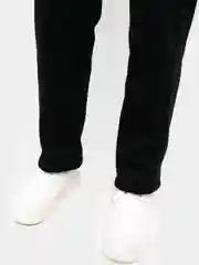 Черный женский костюм двойка на флисе