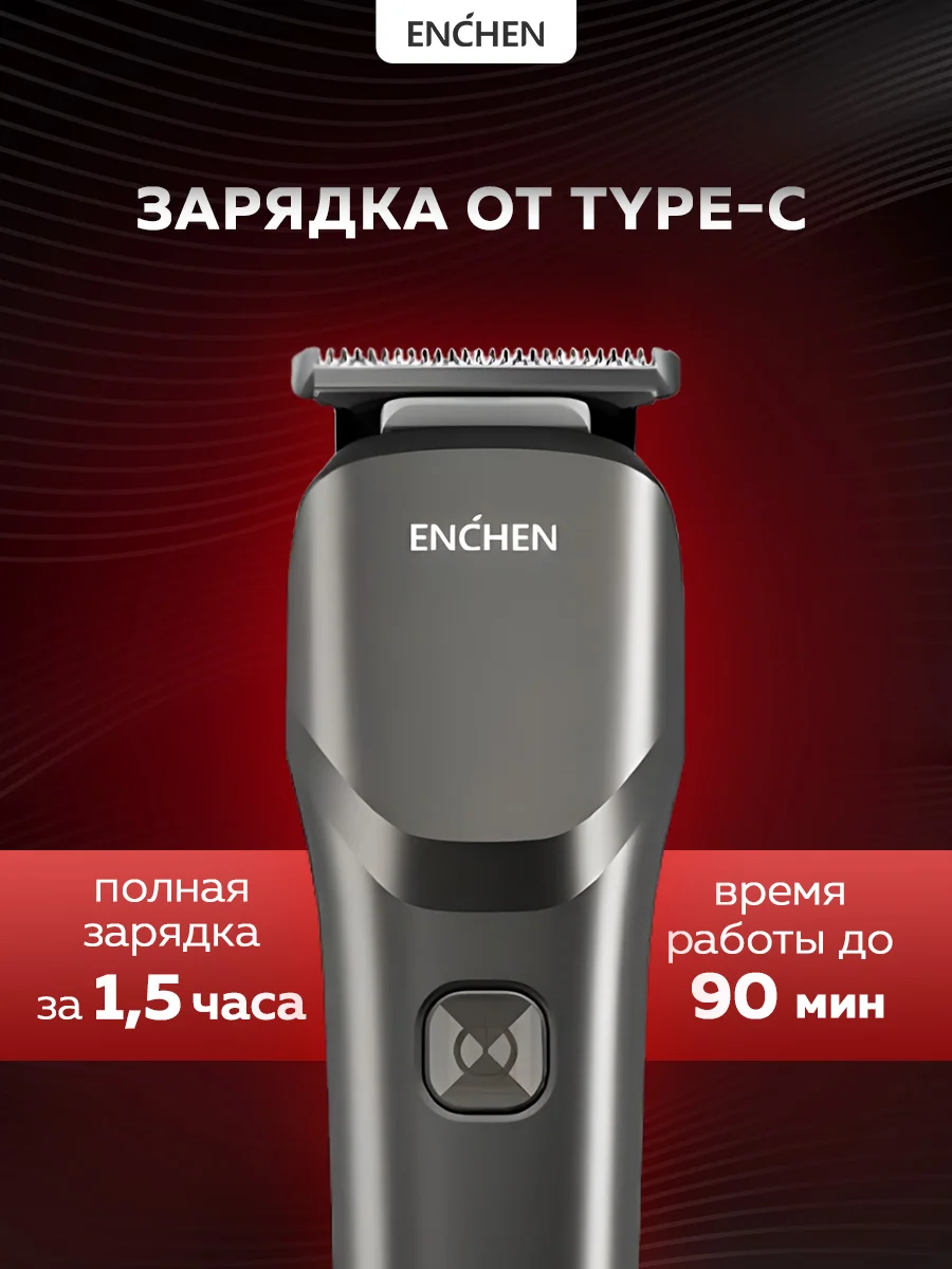 Машинка для стрижки Enchen Beardo Body Groomer 2 (Black)