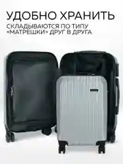 Комплект чемоданов Ridberg Travel L+S