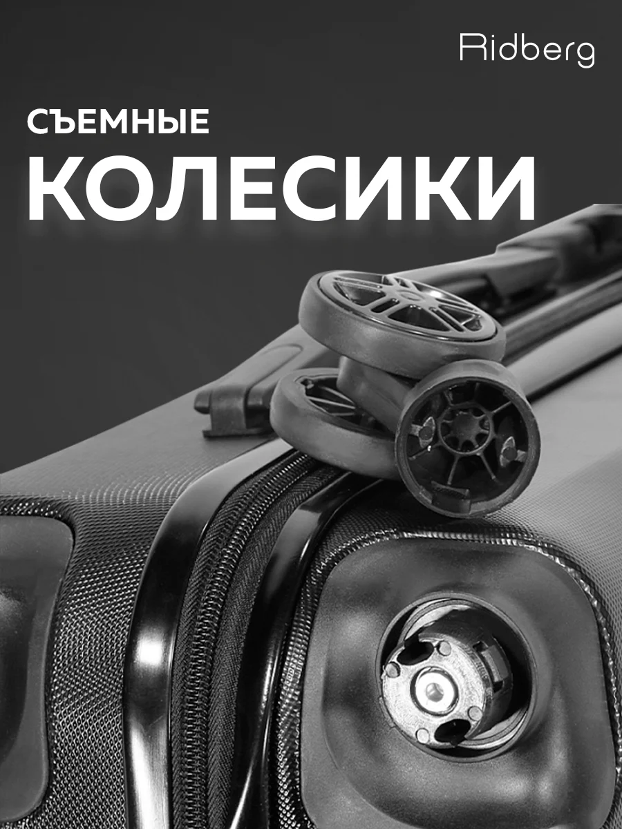 Комплект чемоданов Ridberg Travel L+S