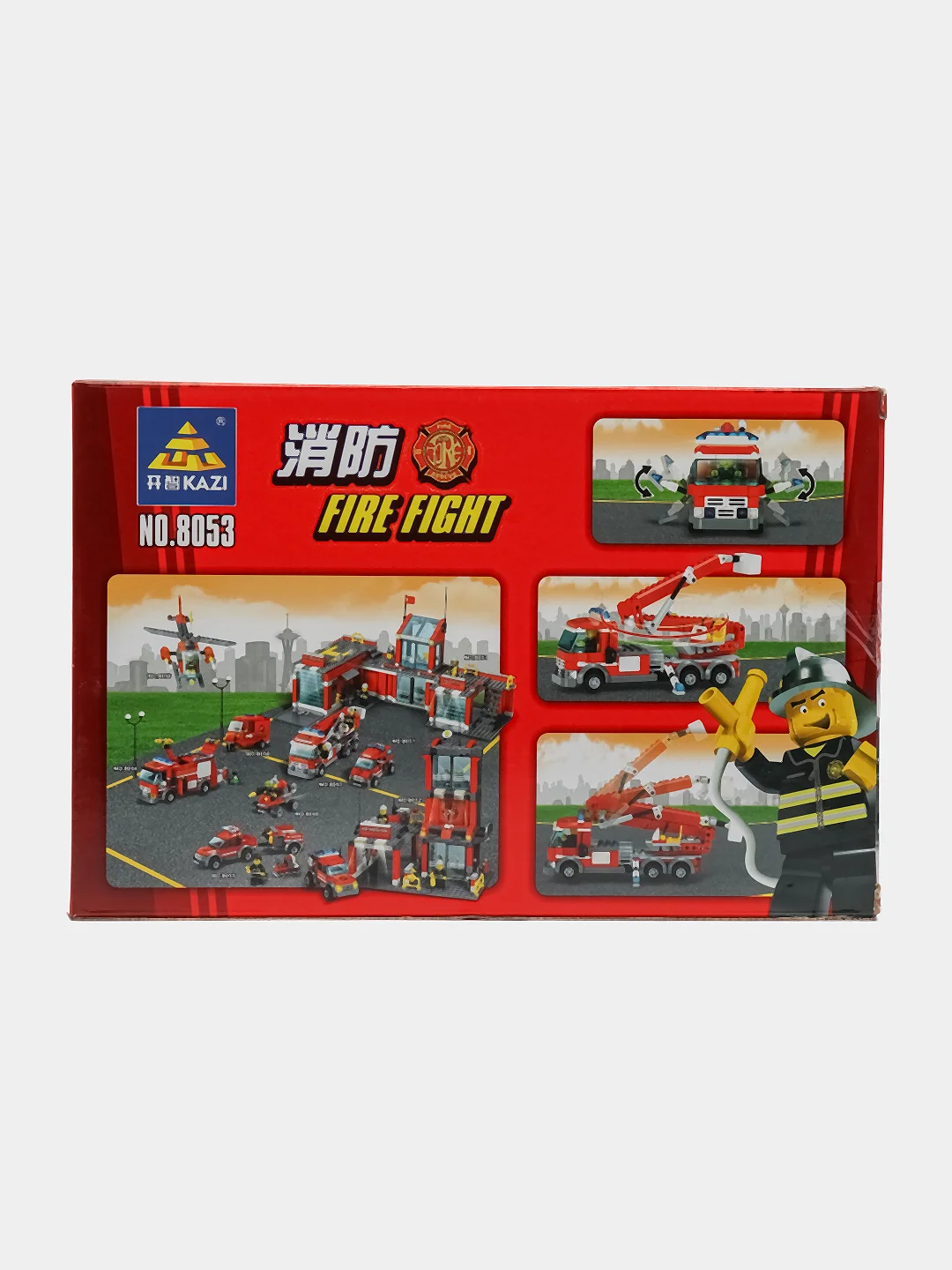 Конструктор Kazi Fire Fight 8053, 244 дет